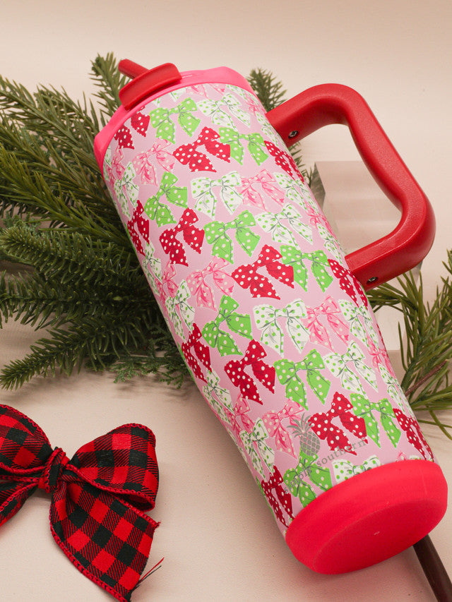 Simply Southern 40oz Holiday Dots Tumbler