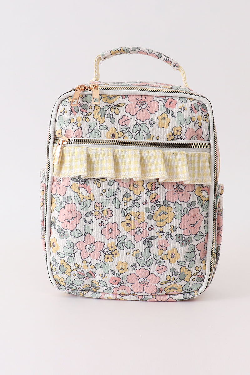 Yellow Floral Lunchbox
