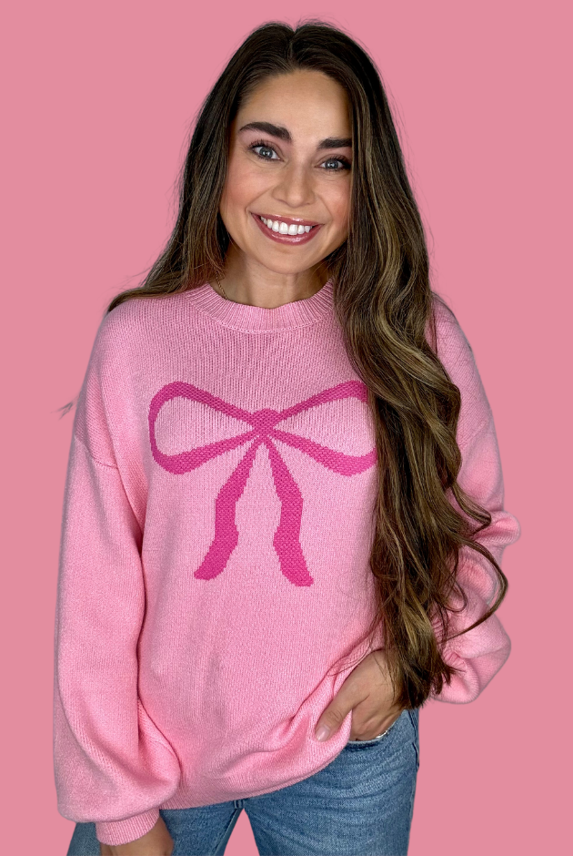 Amora Bow Sweater