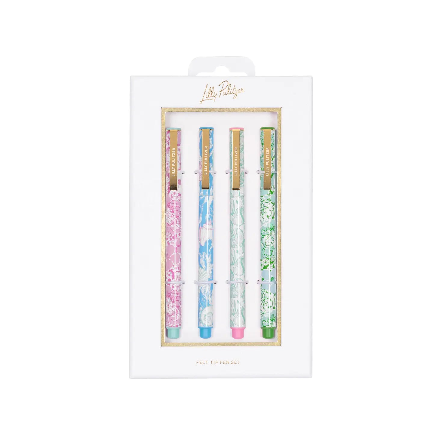 Lilly Pulitzer Felt Tip Pen Set, Assorted
