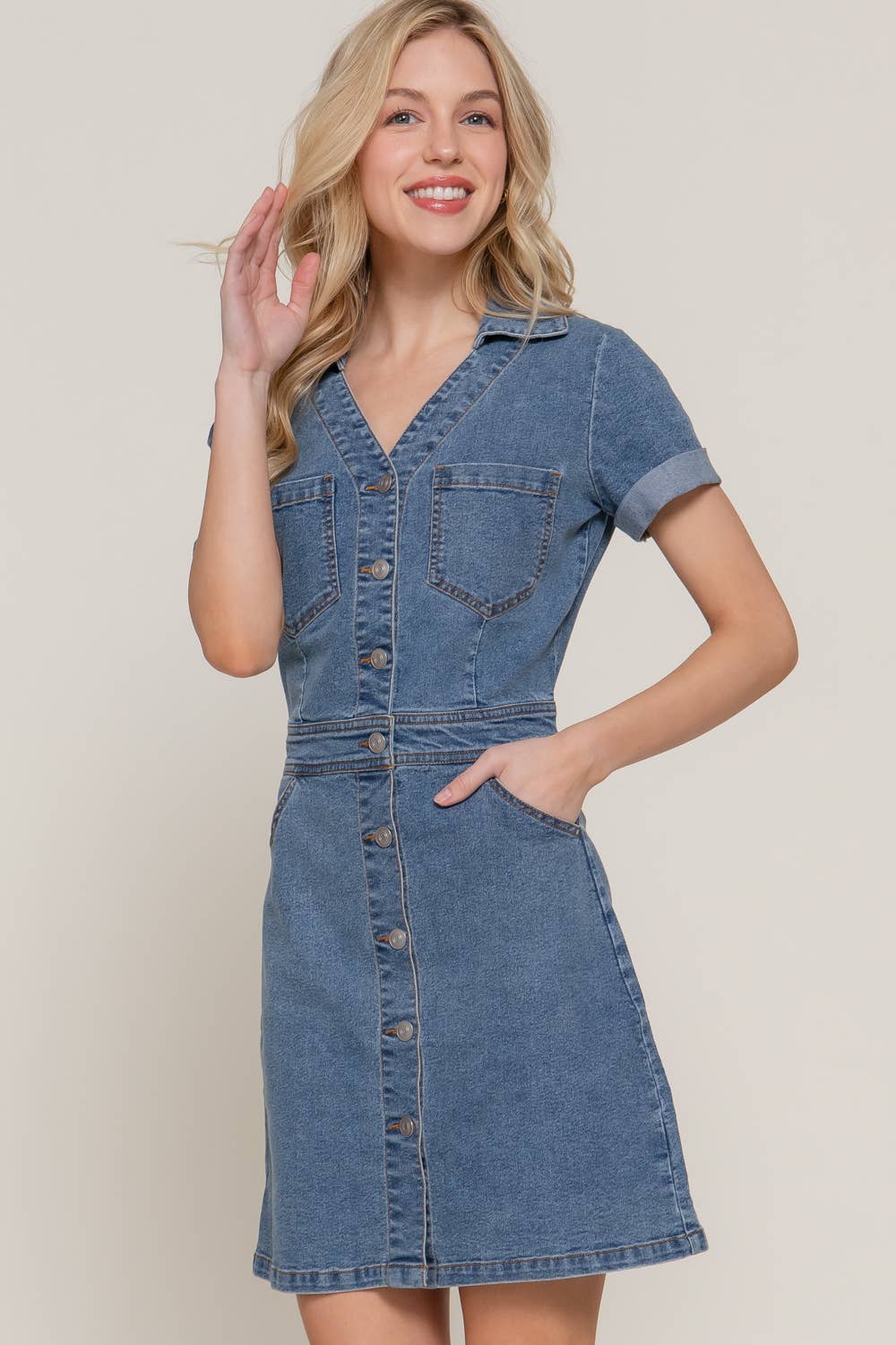 Mara Denim Dress