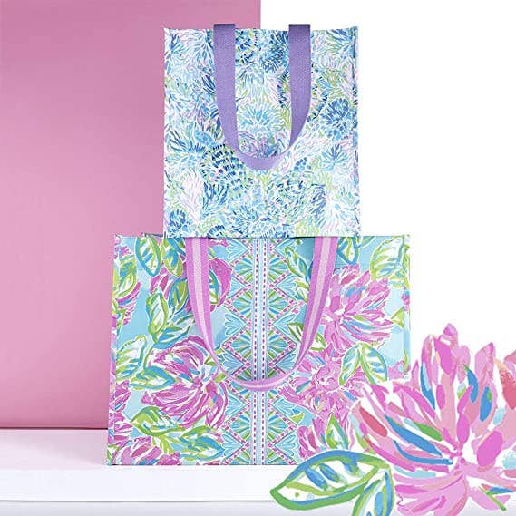 Lilly Pulitzer XL Market Shopper, Totally Blossom