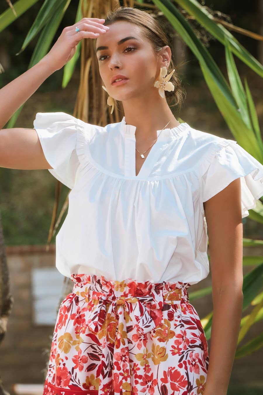 Chloe Poplin Blouse