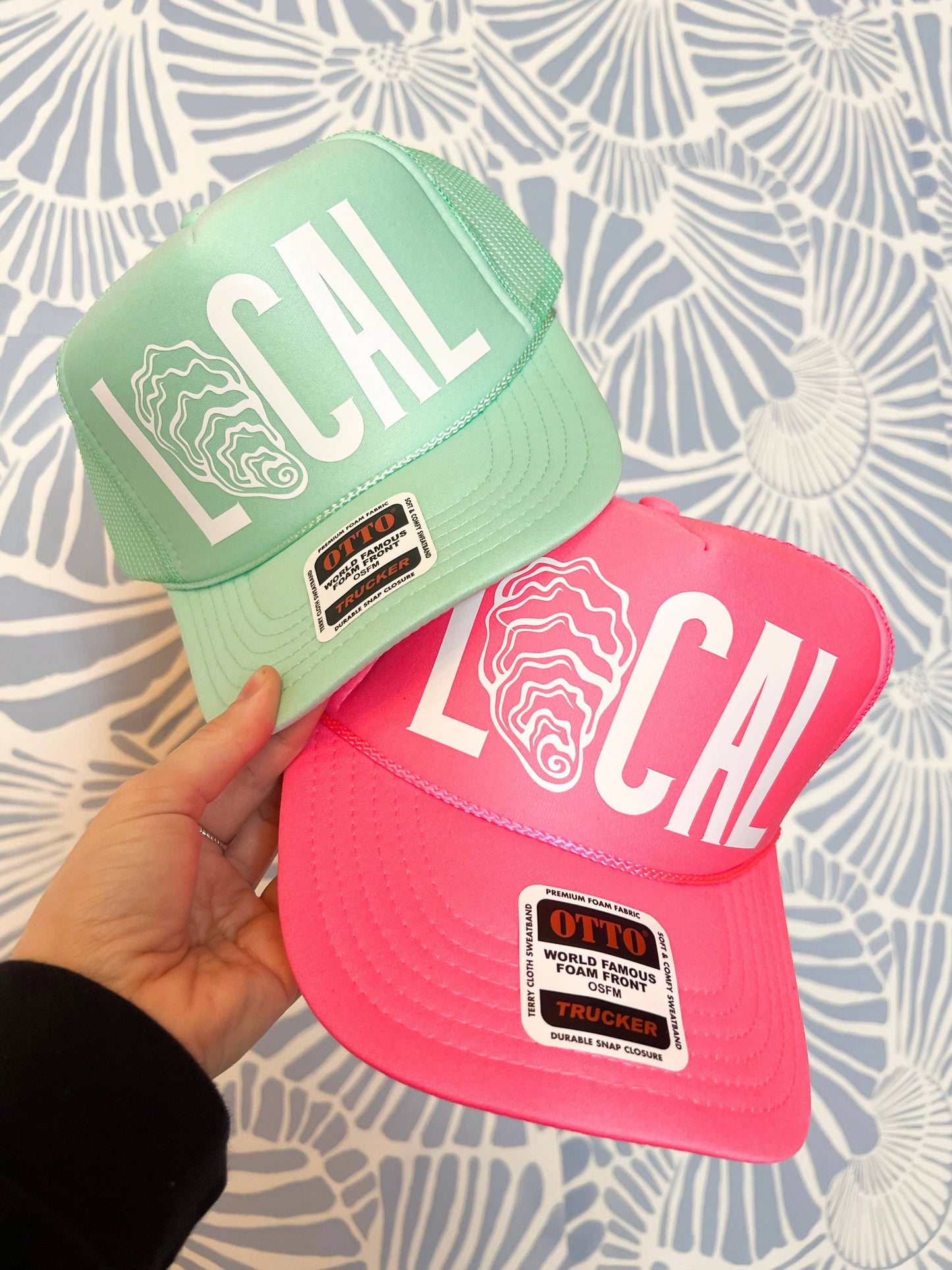 LOCAL Oyster Shell Trucker Hat