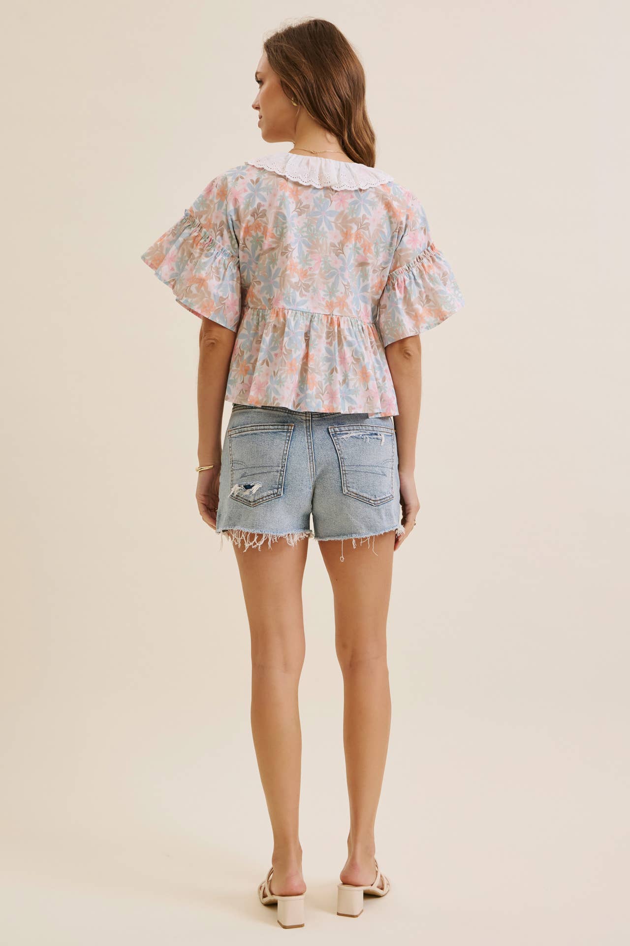 Finley Bloom Eylet Blouse