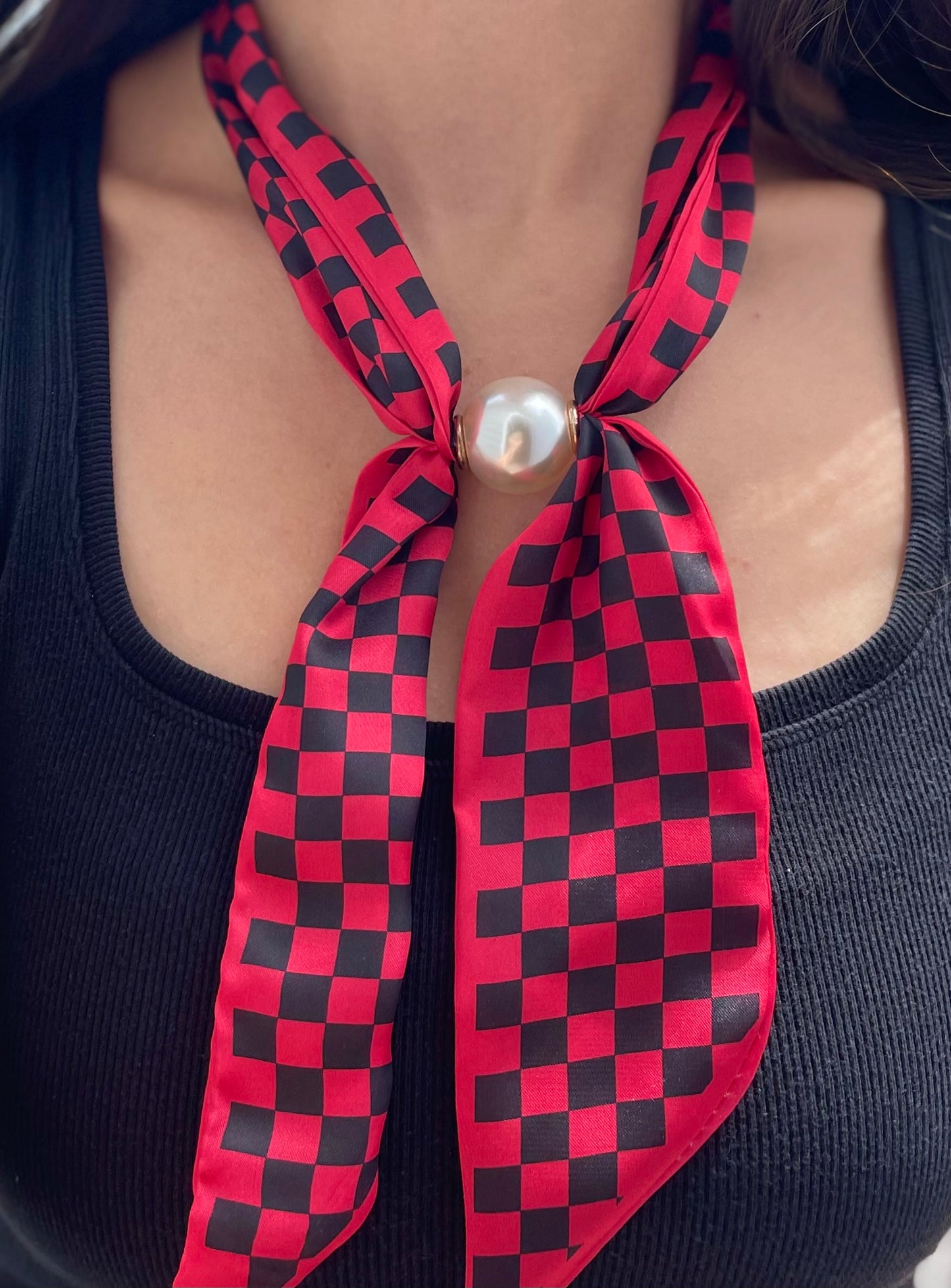NC State Magnetic Bandana Necklace