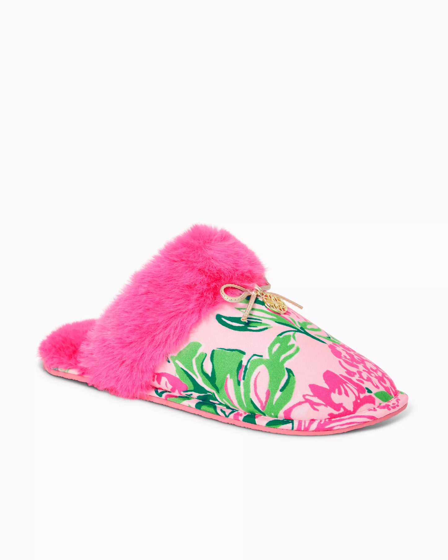 Lilly Pulitzer Harte Bow Slipper Conch Shell Pink Koala La La