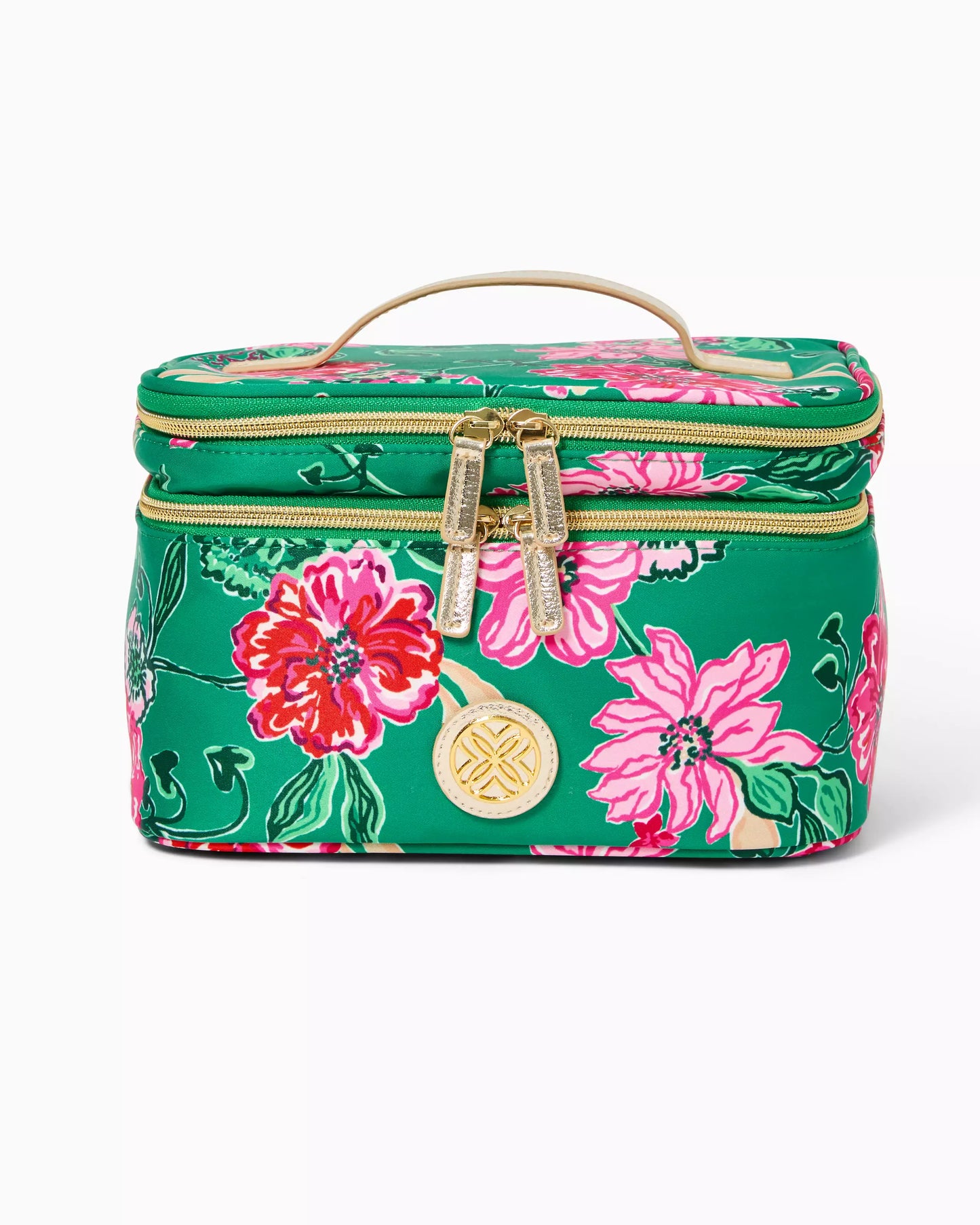 Lilly Pulitzer Devona Cosmetic Case Multi Safari Sanctuary