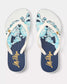 Lilly Pulitzer Pool Flip Flop, Resort White Shell Shine Engineered Shoe