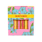In Full Bloom Beeswax Lip Balms, 4 Pack in Blister Box