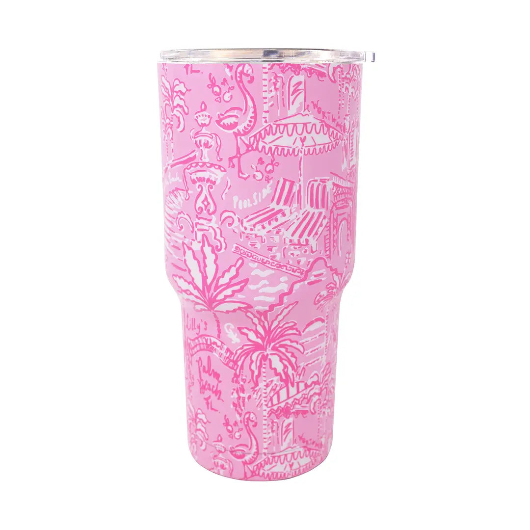 Lilly Pulitzer Insulated Tumbler, Palm Beach Playground