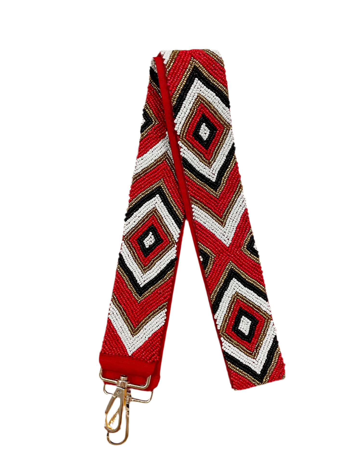 NCSU Beaded Purse Strap