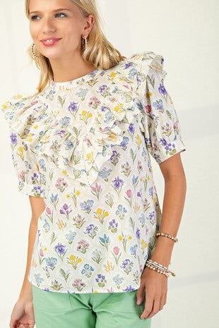 Azalea Smocked Blouse