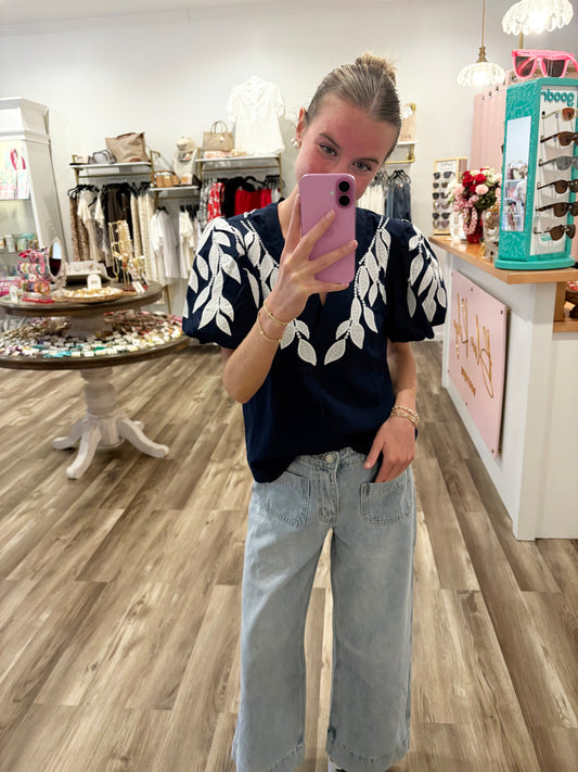 Delilah Wide Leg Jeans