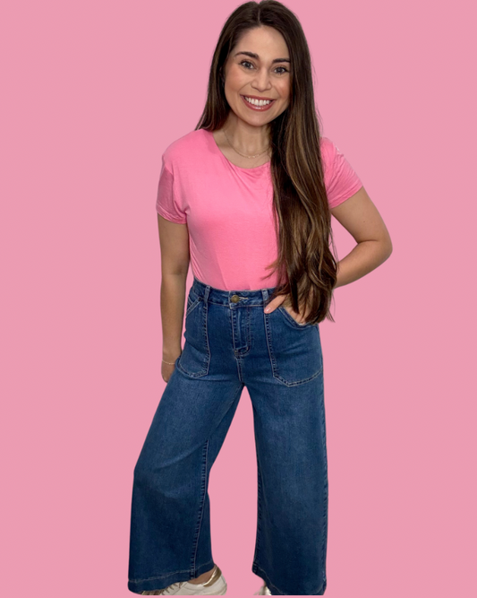 MudPie Fritz Jeans Blue