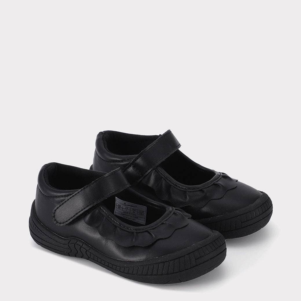 Amina Girls Hook & Loop Mary Jane Shoe