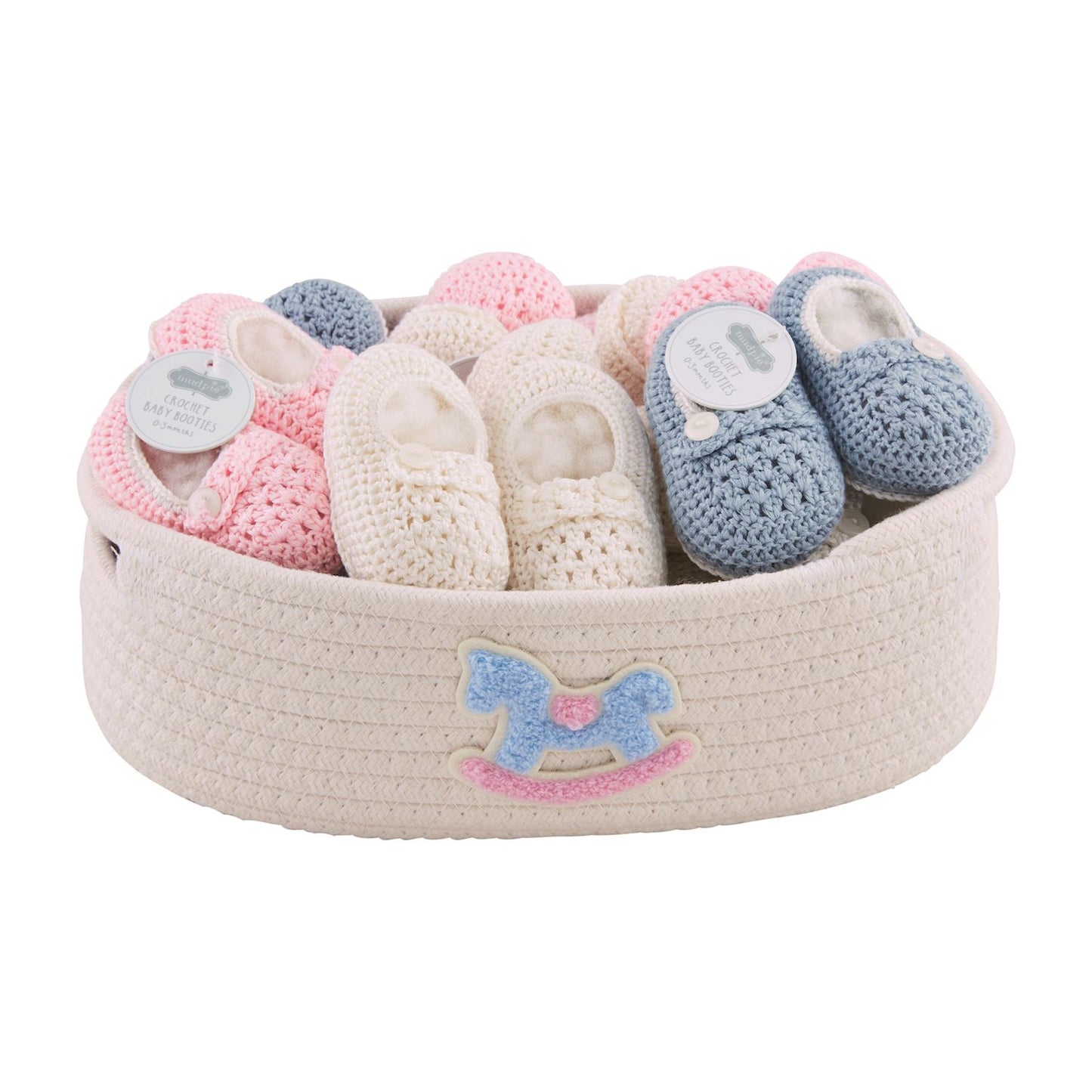 Mud Pie Crochet Booties