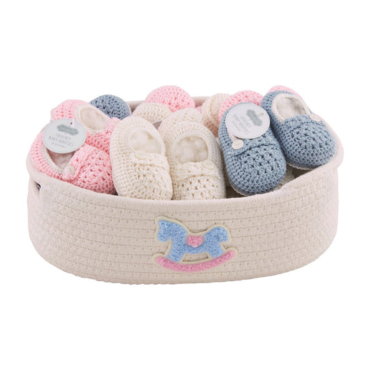 Mud Pie Crochet Booties