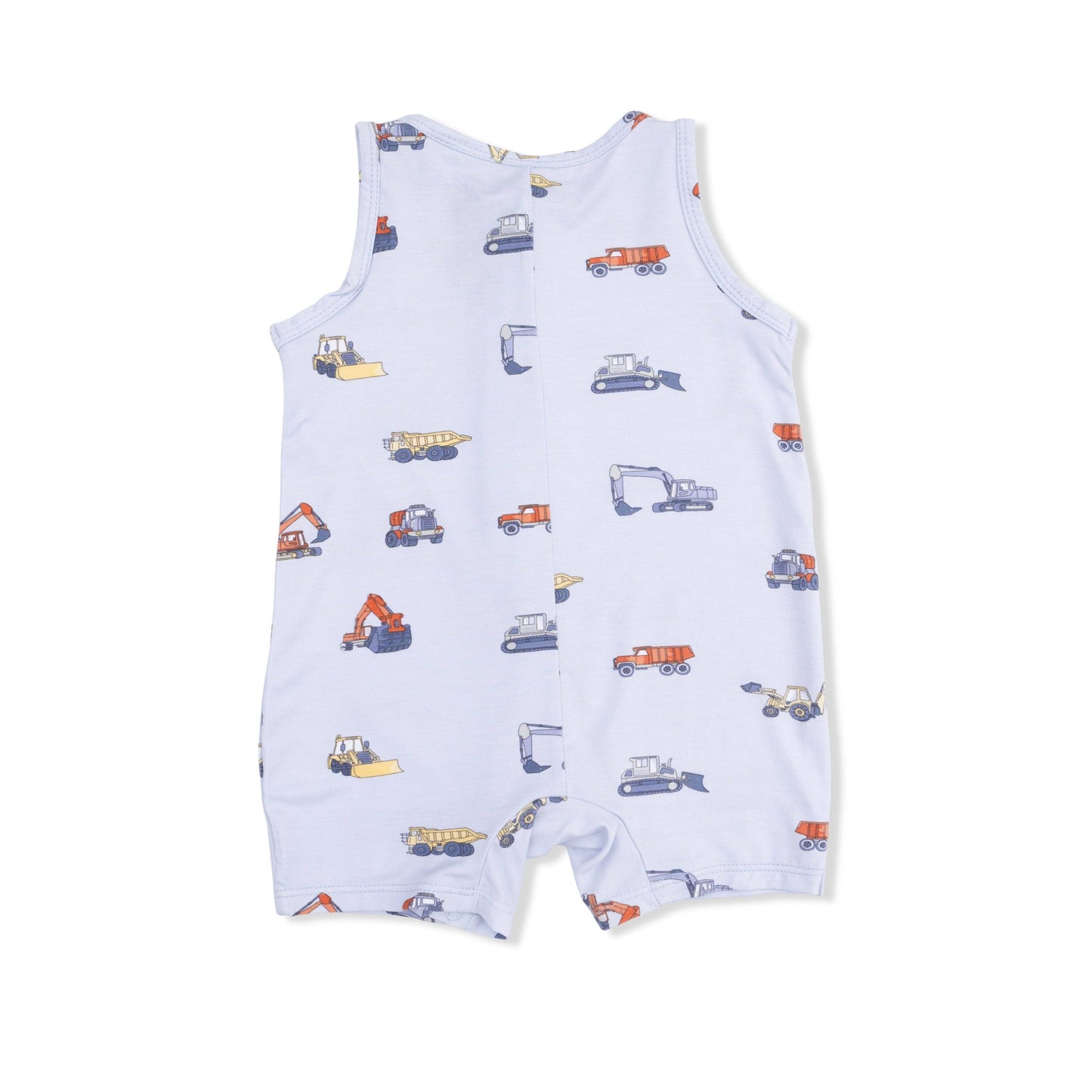 Angel Dear Construction Vehicles - Sleeveless Shortie Romper