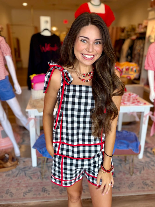 NC State Kickoff Cutie Tie Top