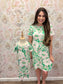 Lilly Pulitzer Cody Short Sleeve Dress Putting Green Poppyland