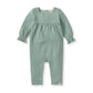 Burt's Bees Chunky Slub Baby Girl Jumpsuit