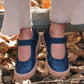 Amina Girls Hook & Loop Mary Jane Shoe