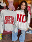 Reversible North Carolina Mockneck Oversized Sweatshirt