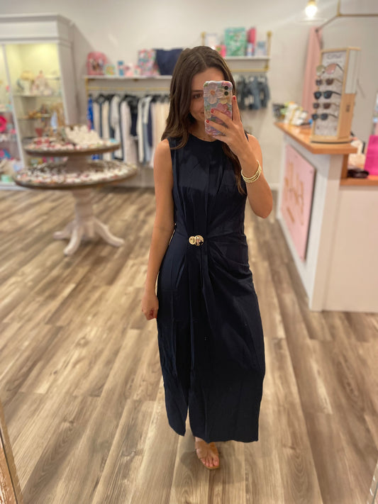 Morrison Navy Dress