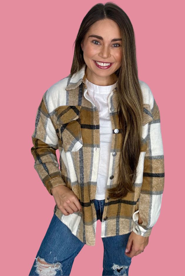 Everly Plaid Shacket