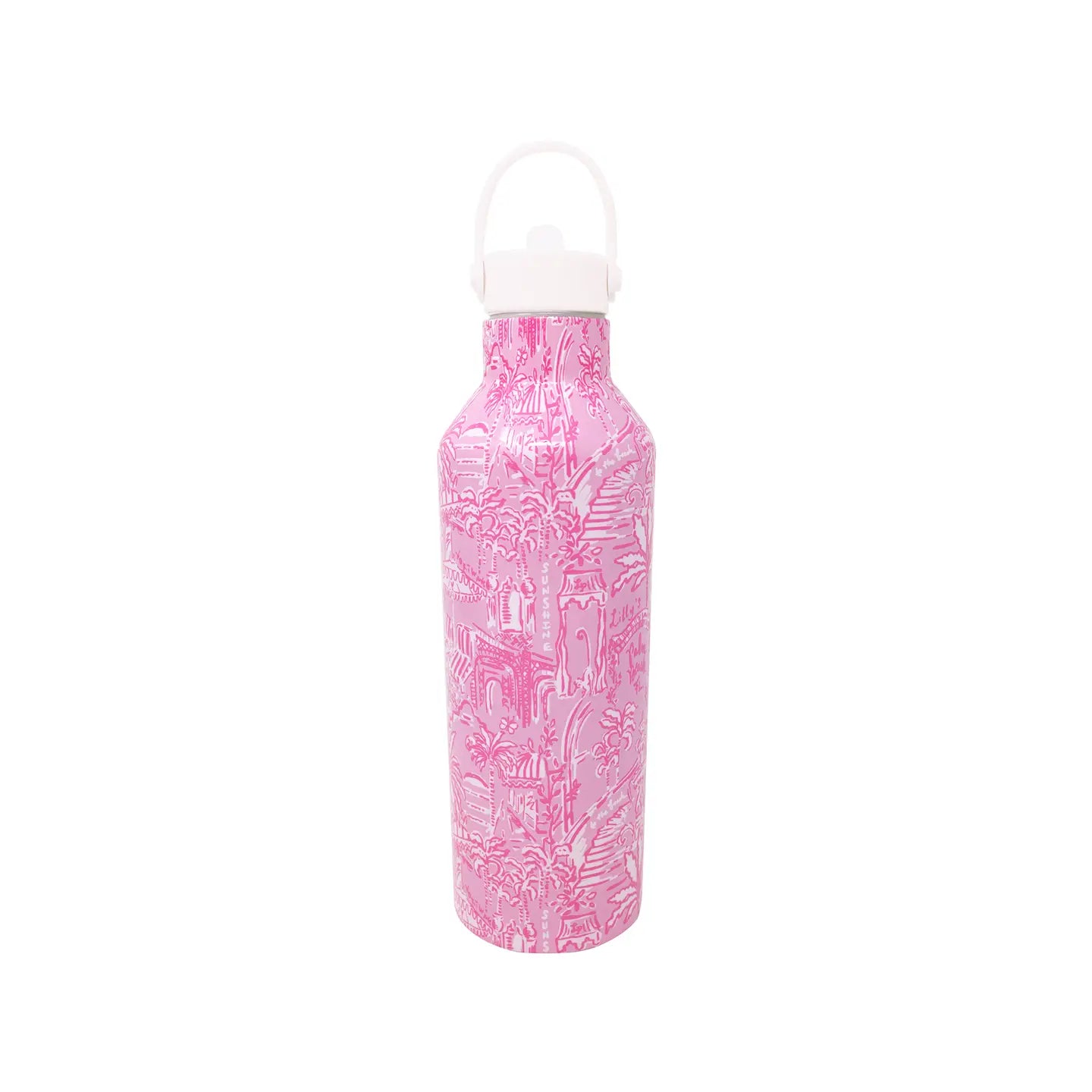 Lilly Pulitzer Stainless Steel Water Bottle, Palm Beach Playground