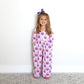 Emmy WIDE LEG ROMPER Bamboo Halloween Pumpkins Kids Outfit