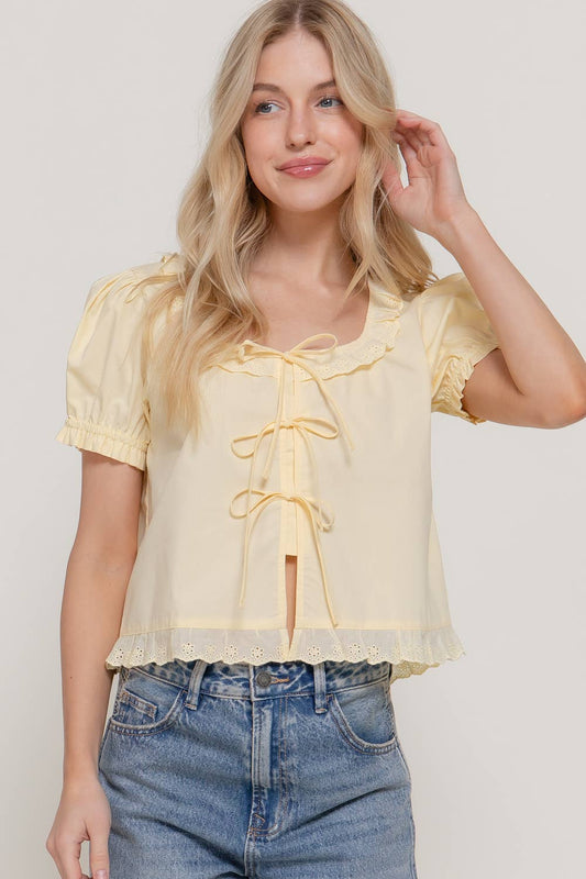 Penny Short Sleeve Blouse