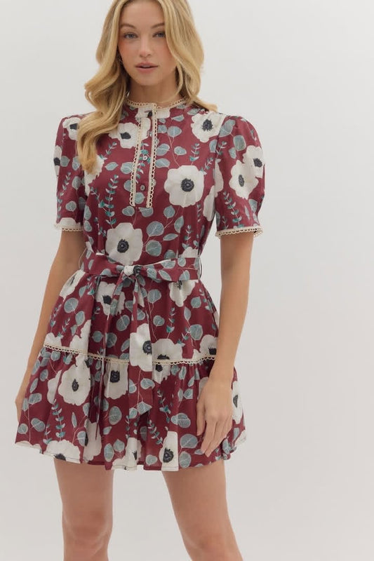 Windflower Button Down Dress