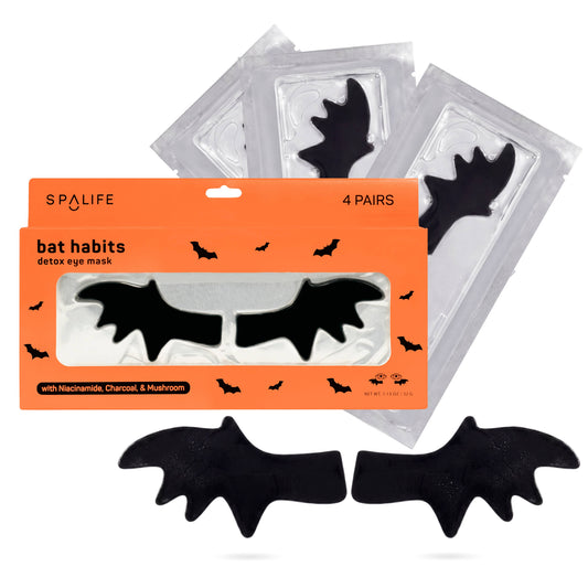 Halloween Bat Habits Detox Hydrogel Undereye Patches | 4 Pk