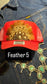 RED FEATHER TRUCKER HAT