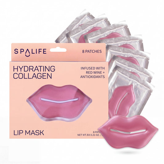 Hydrating Collagen & Red Hydrogel Lip | 8 Pack