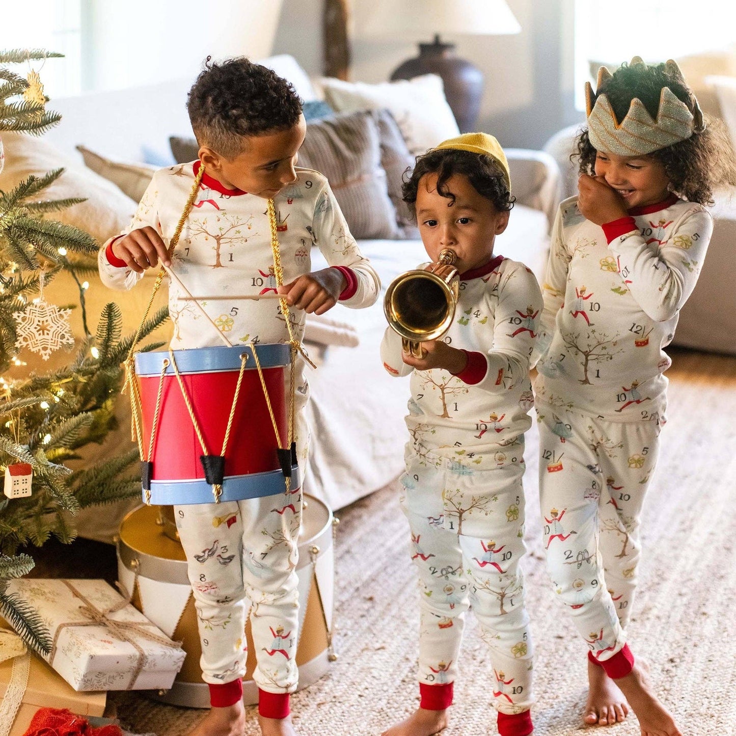 Burt’s Bees 12 Days of Christmas Organic Two-Piece Pajamas