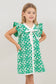 Diane Youth Embroidered Dress