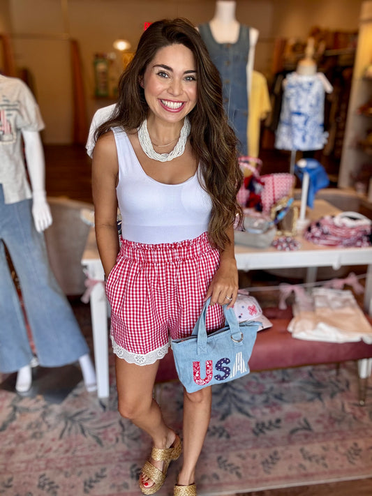 Madison Sweet Plaid Shorts