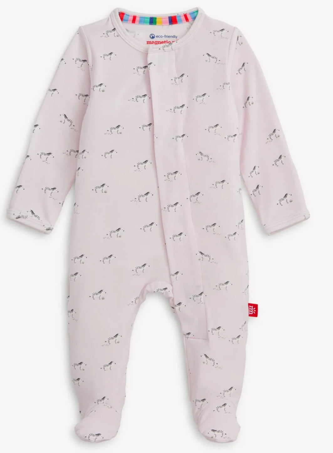 Little Girl Magnetic Me Pink Savannah Plains Footie