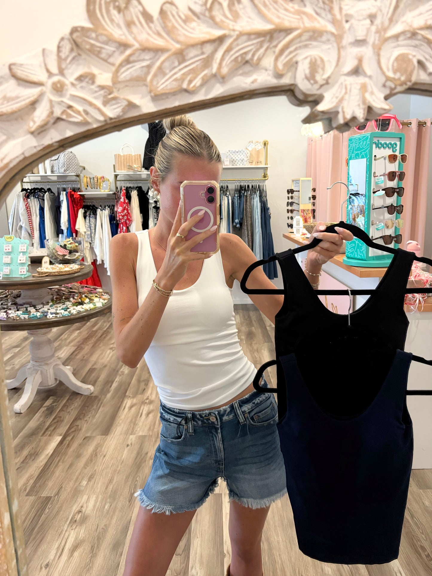 Brooke Tank with Built In Bra