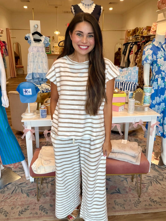 Graycen Stripe Bottoms