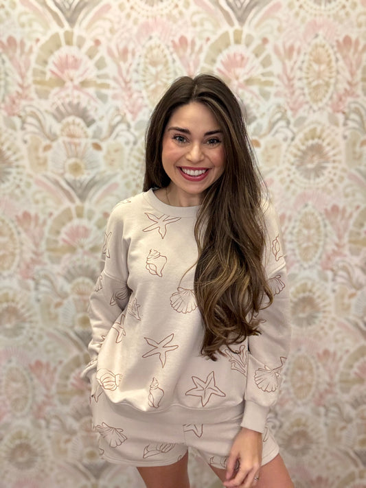 Coastal Long Sleeve Crewneck