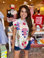 Mud Pie Kenzie Flounce Top