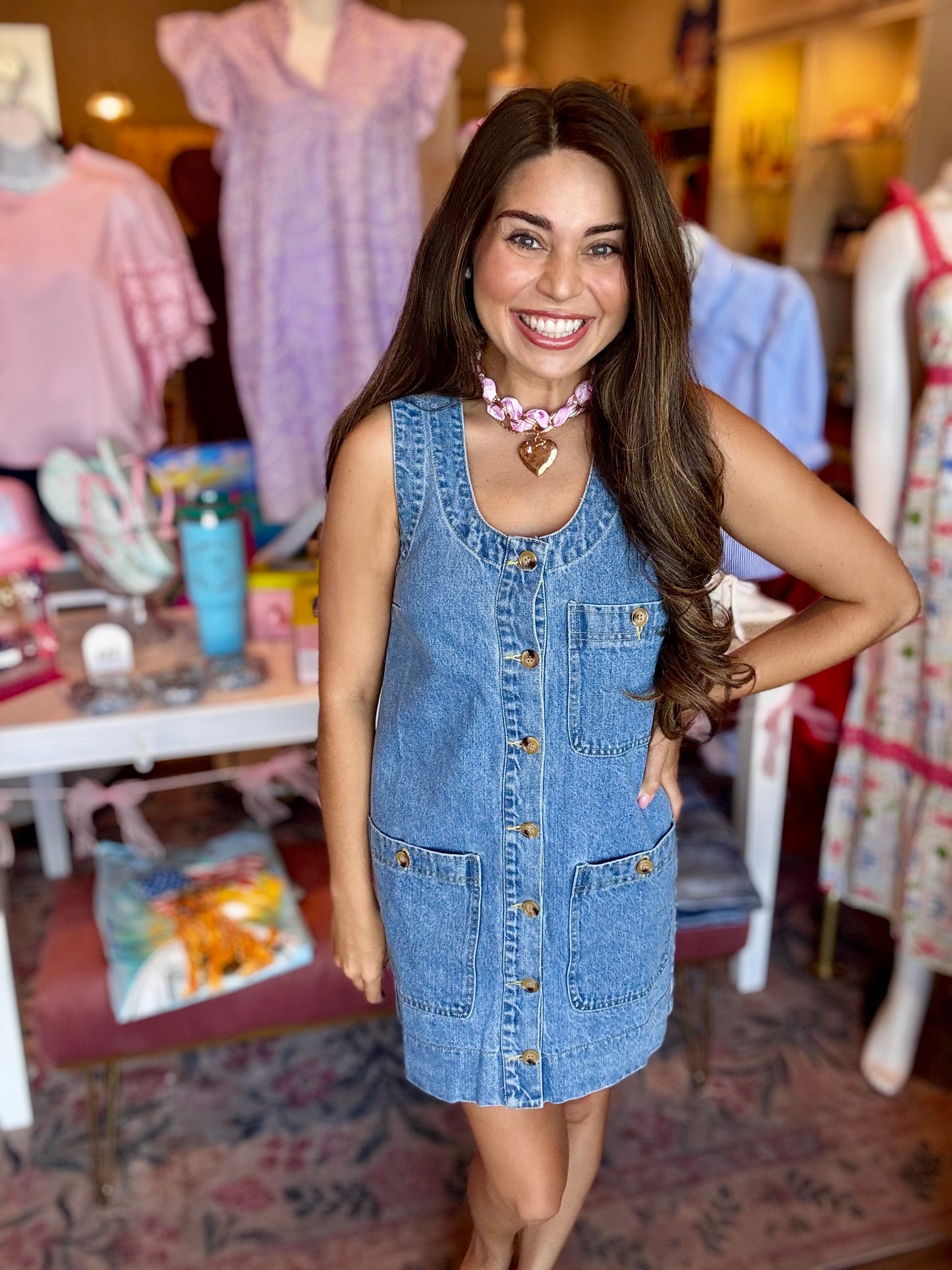 Marty Denim Dress