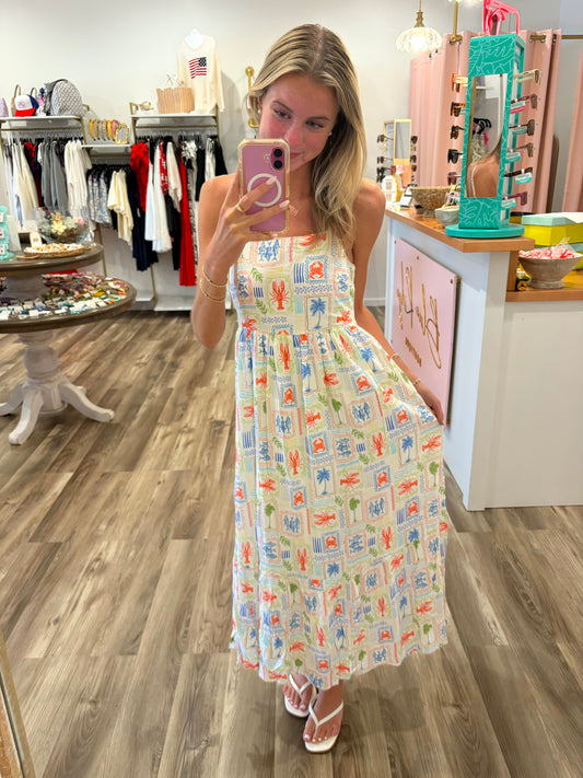 Simply Southern Coastal Tiered Dress