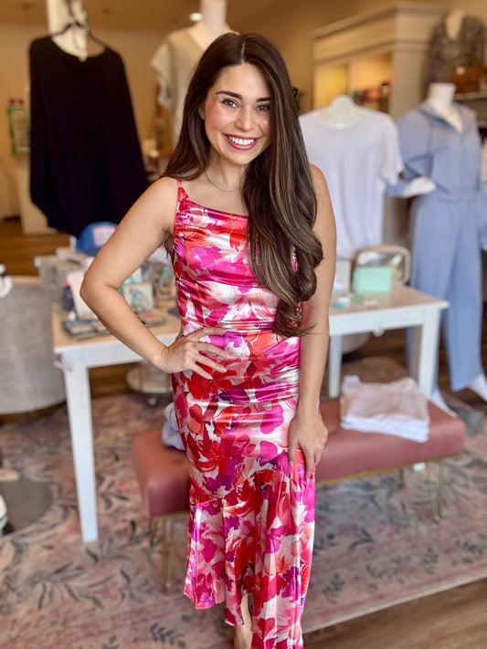 Mya Floral Dress