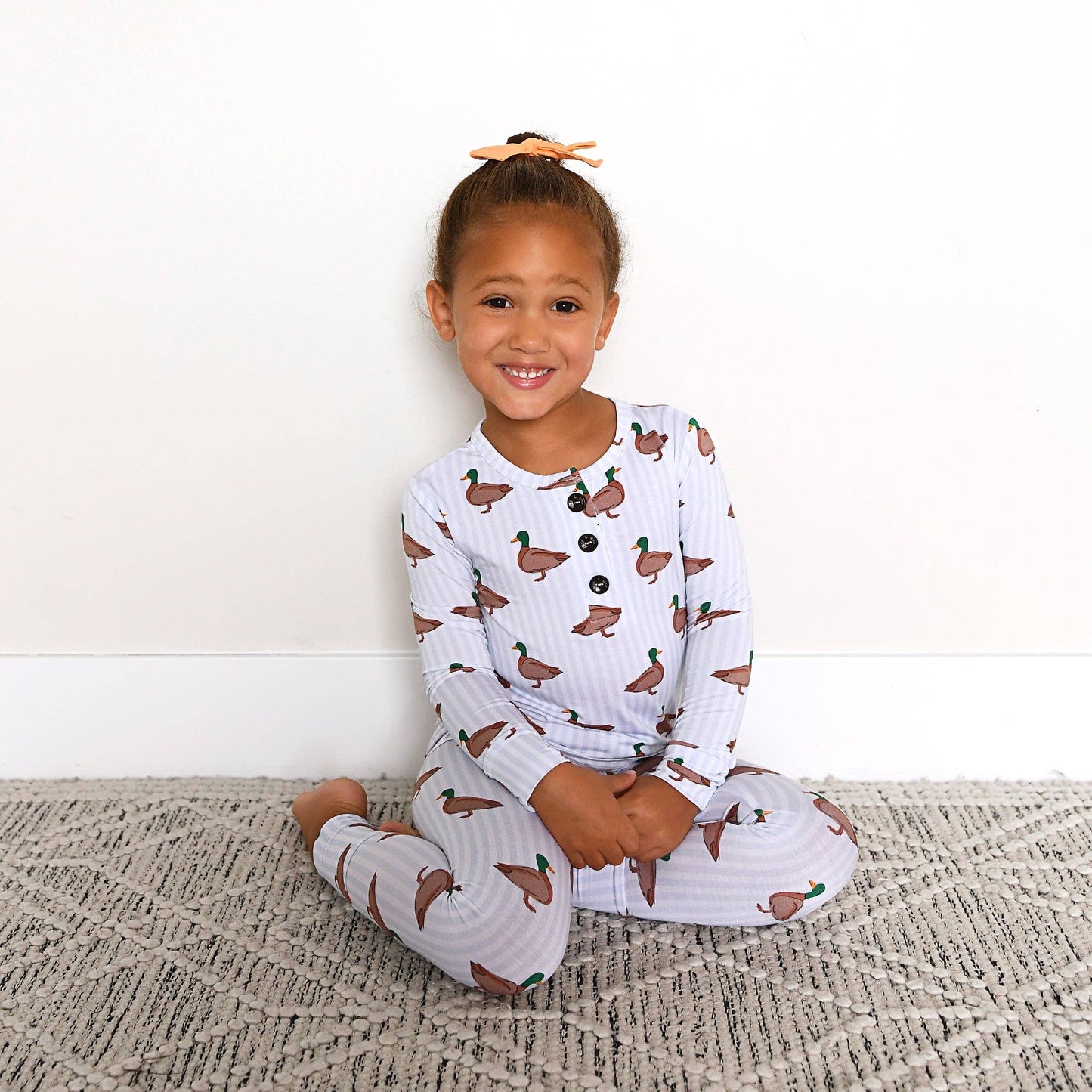 Landon TWO PIECE Duck Bamboo Childrens Clothing Outfit