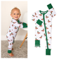 Landon ZIP Duck Bamboo One Piece Baby Outfit